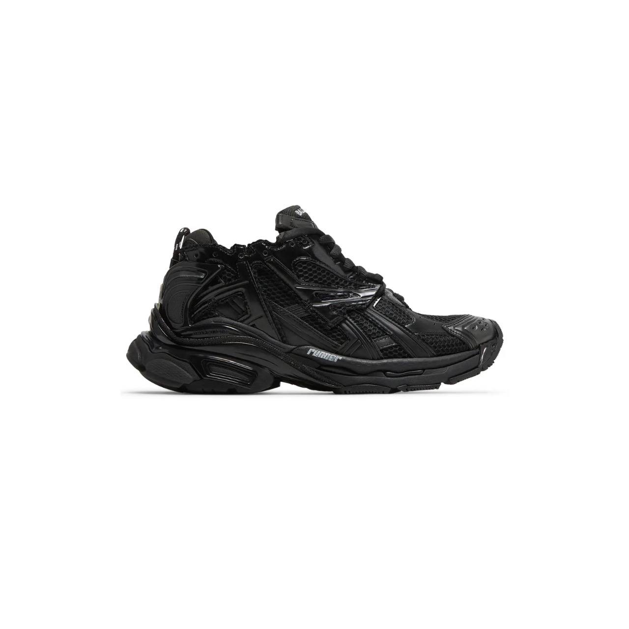 BALENCIAGA ブラック キュロット Balenciaga Strike Ankle Boots Black Leather メンズ